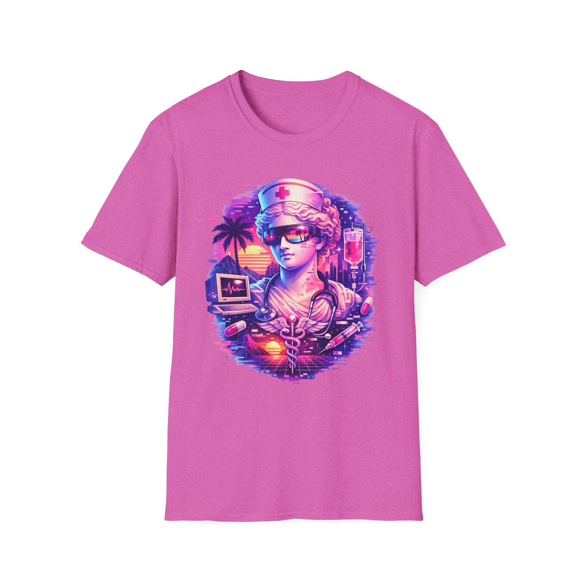 Vaporwave Nurse T-Shirt
