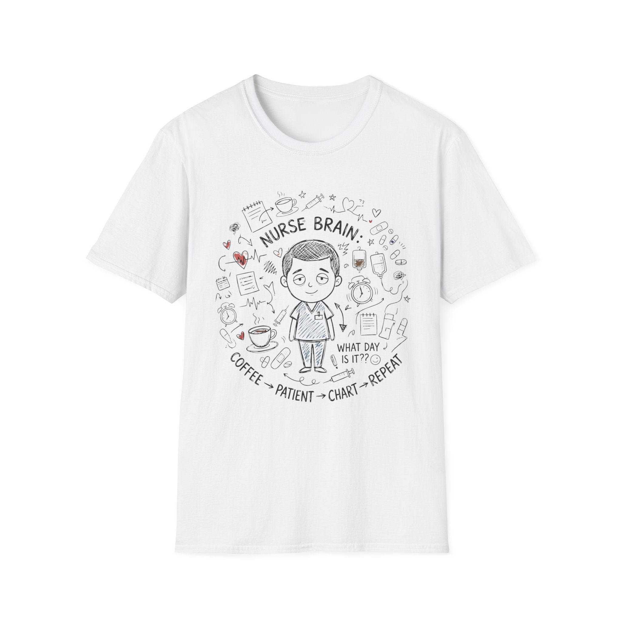 Nurse Brain Boy T-Shirt