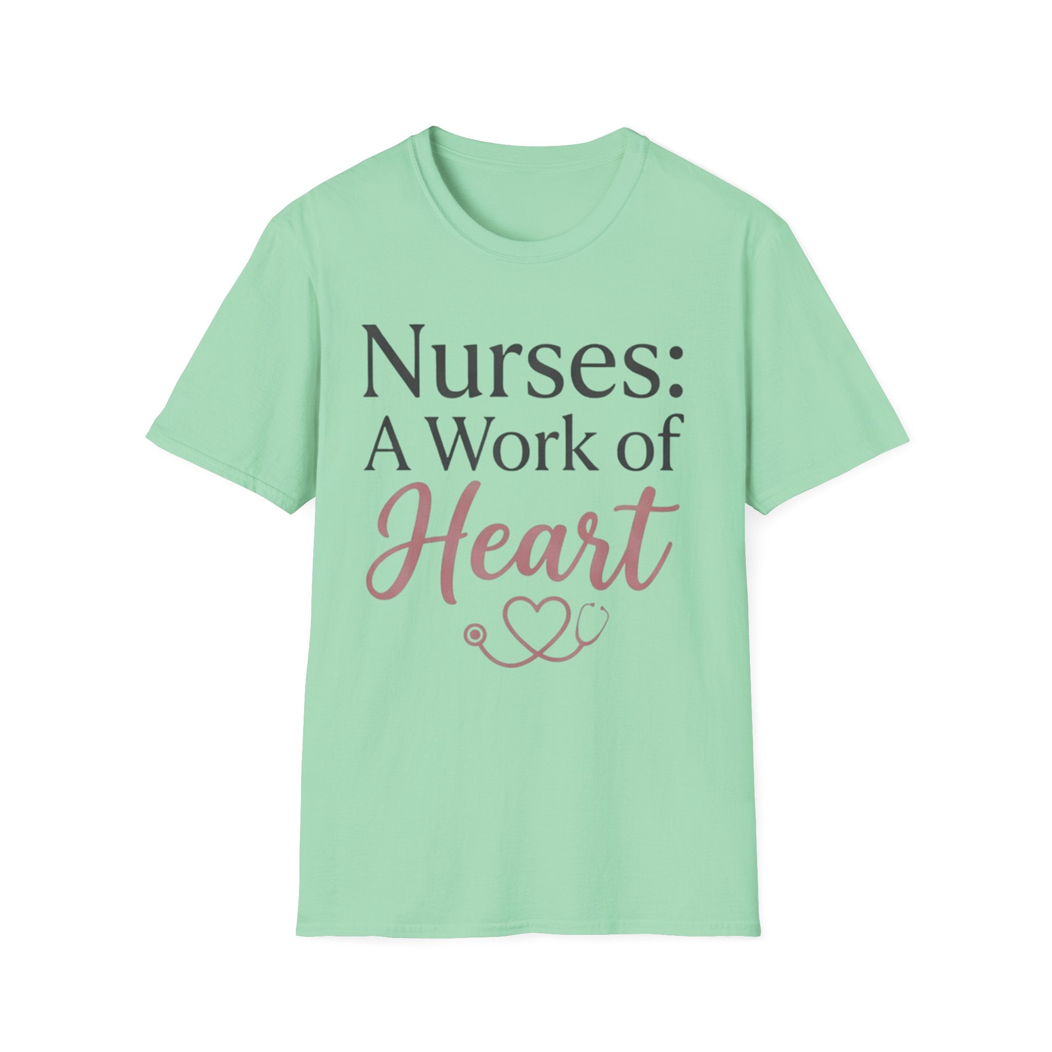 Nurse: A Work Of Heart T-Shirt