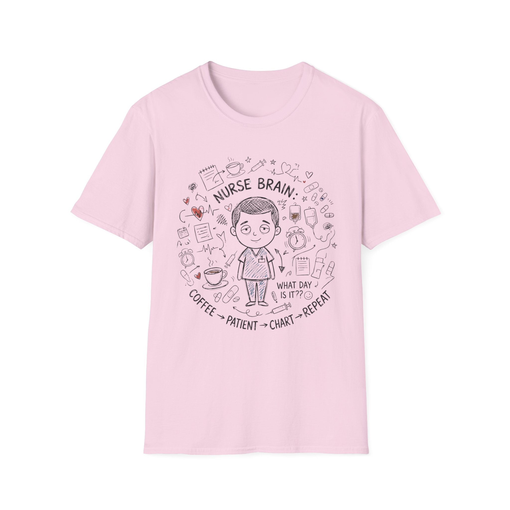 Nurse Brain Boy T-Shirt