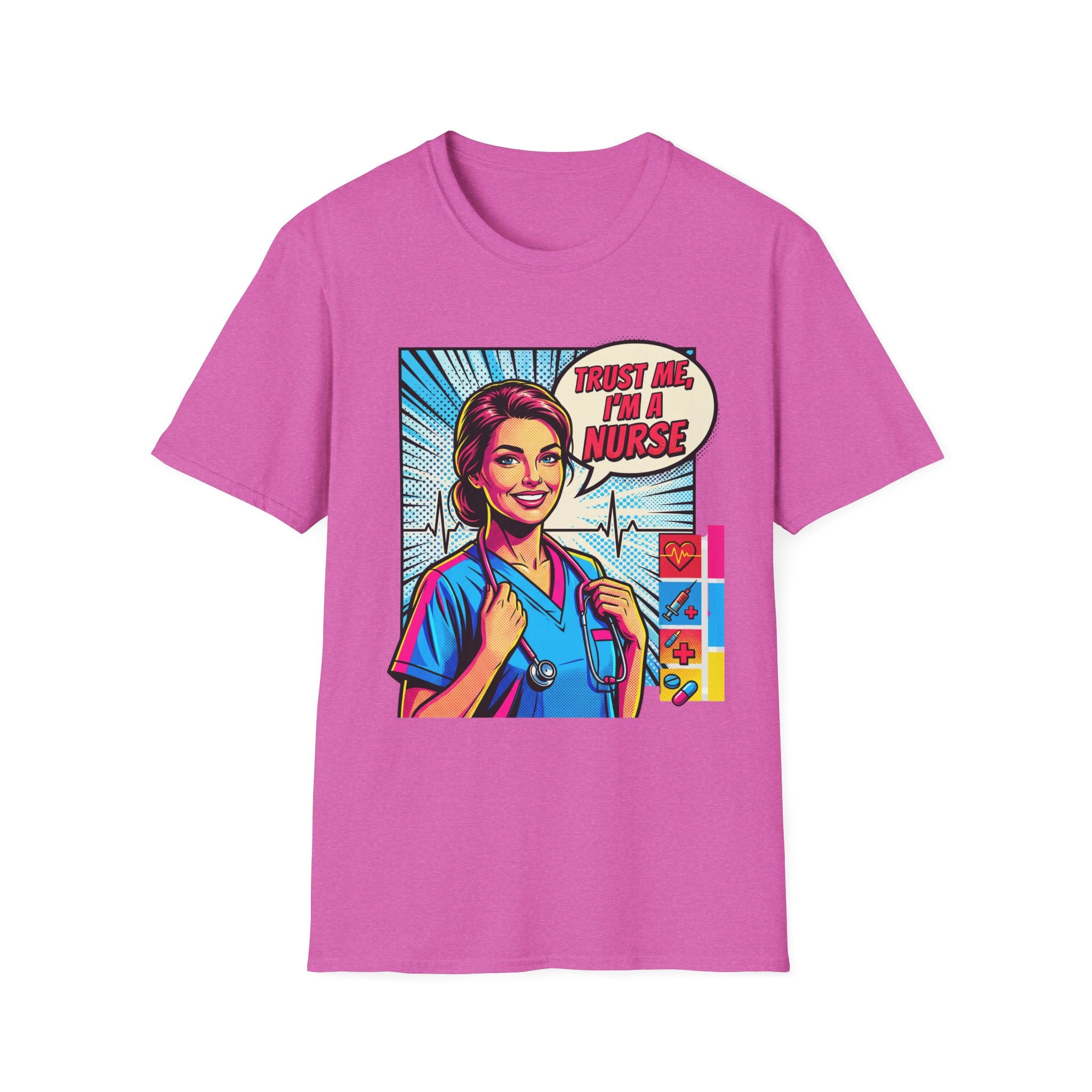 Trust Me Nurse Comix Style T-Shirt