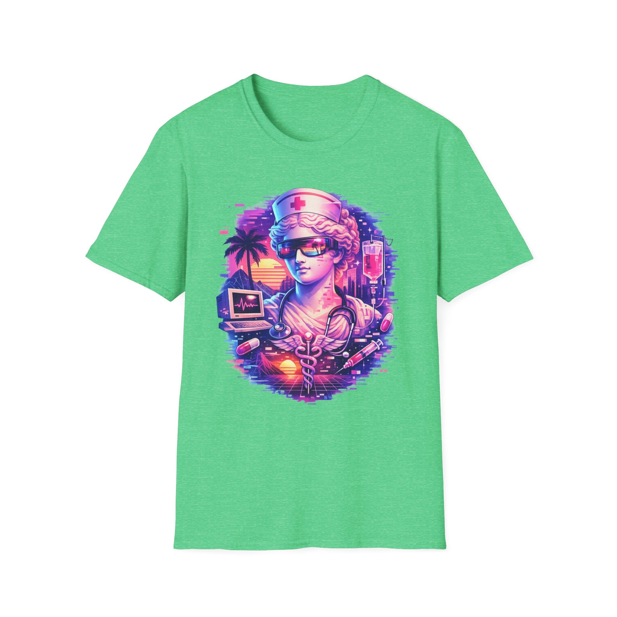 Vaporwave Nurse T-Shirt