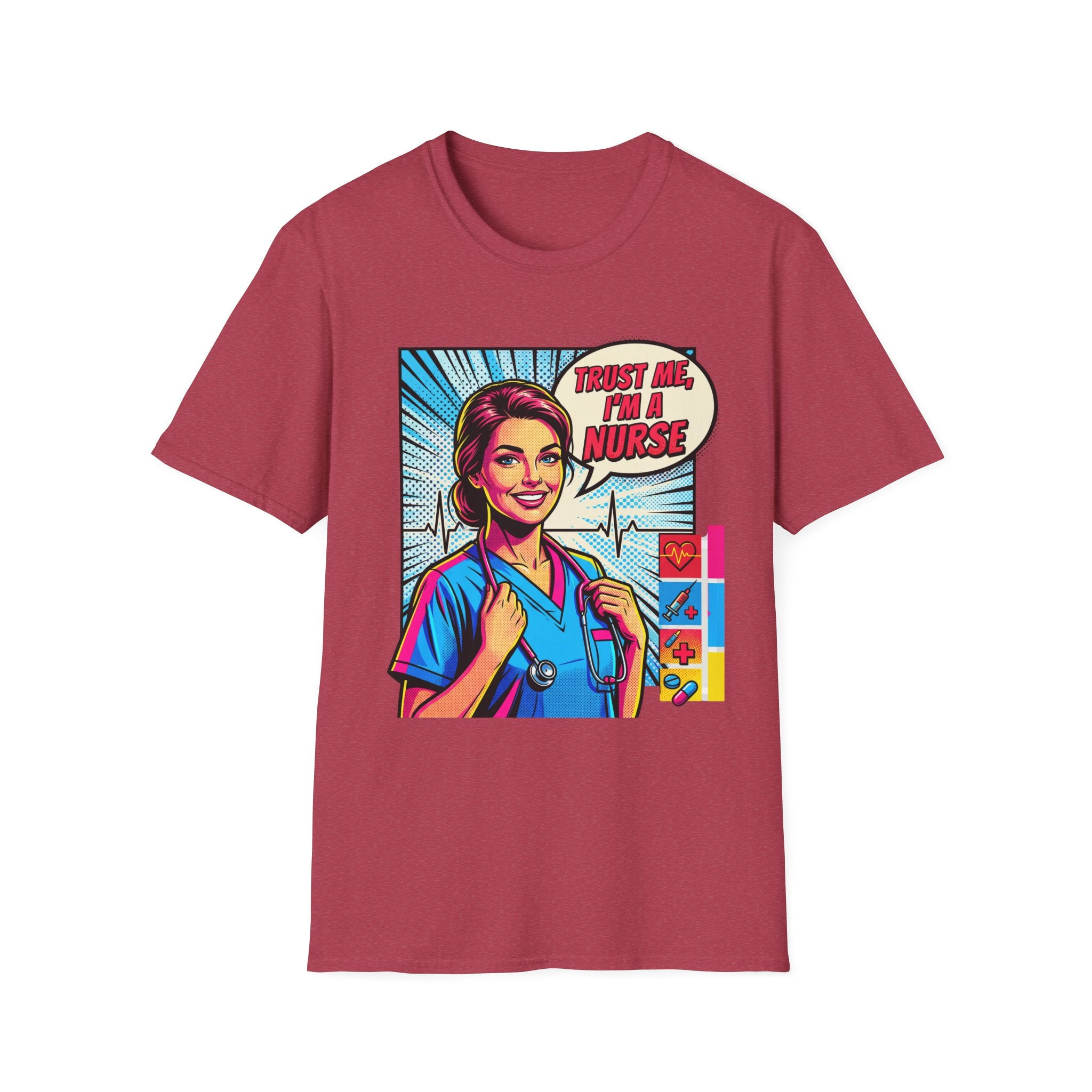 Trust Me Nurse Comix Style T-Shirt