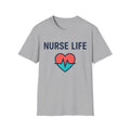 Nurse Life Color Logo T-Shirt