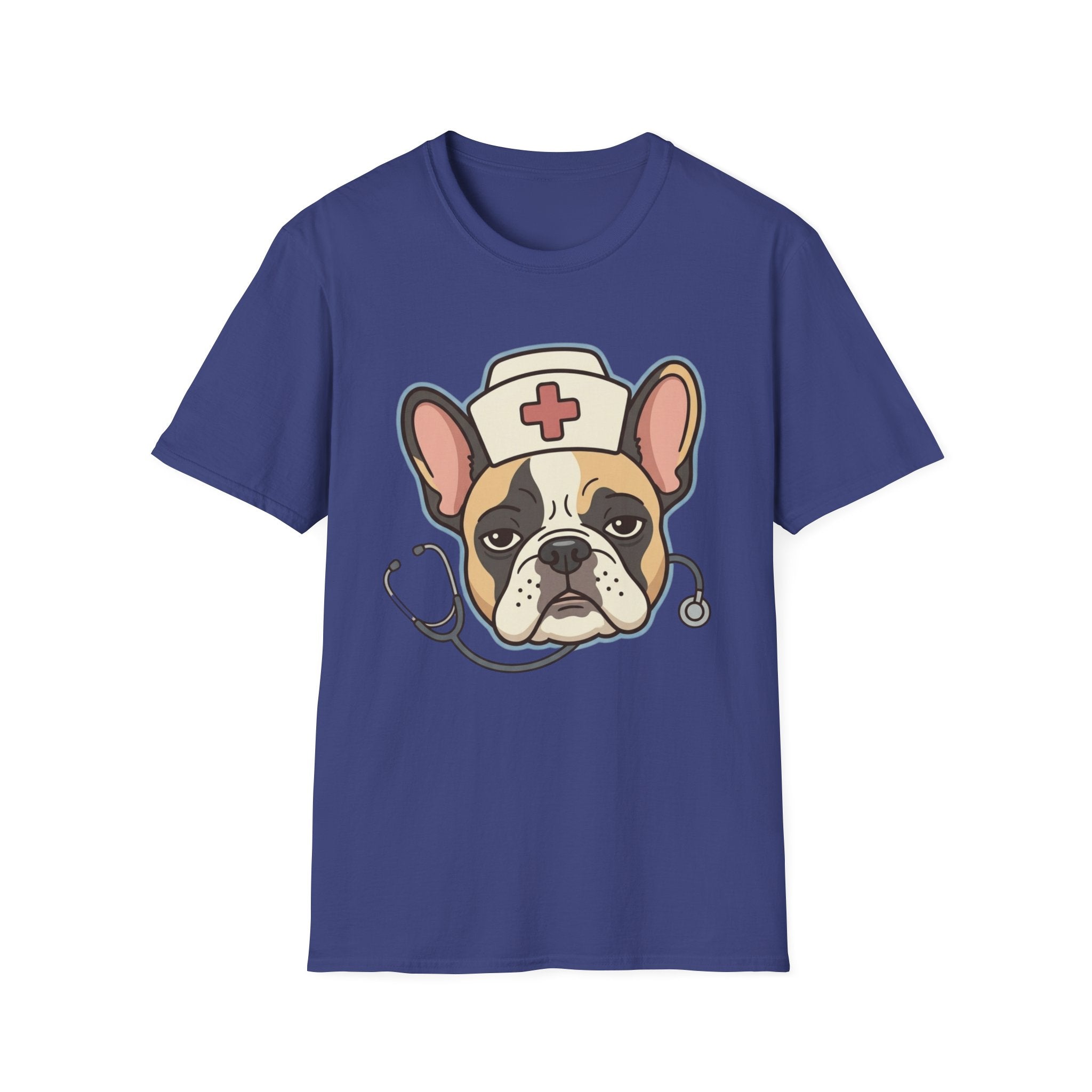 French Bulldog Nurse Caring T-Shirt