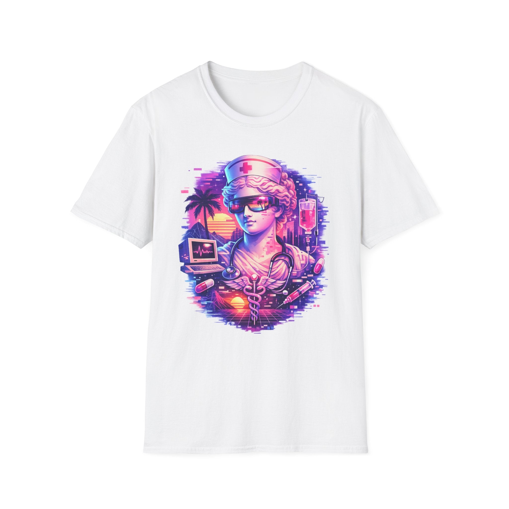 Vaporwave Nurse T-Shirt