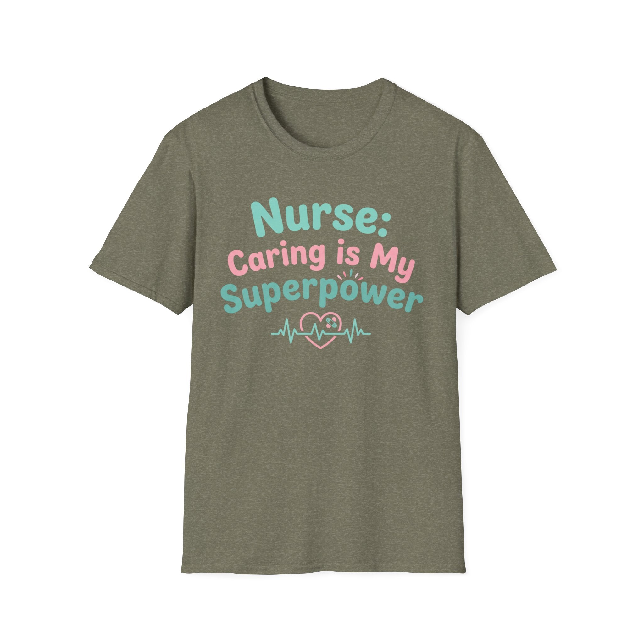 Nurse Caring Is My Superpower T-Shirt