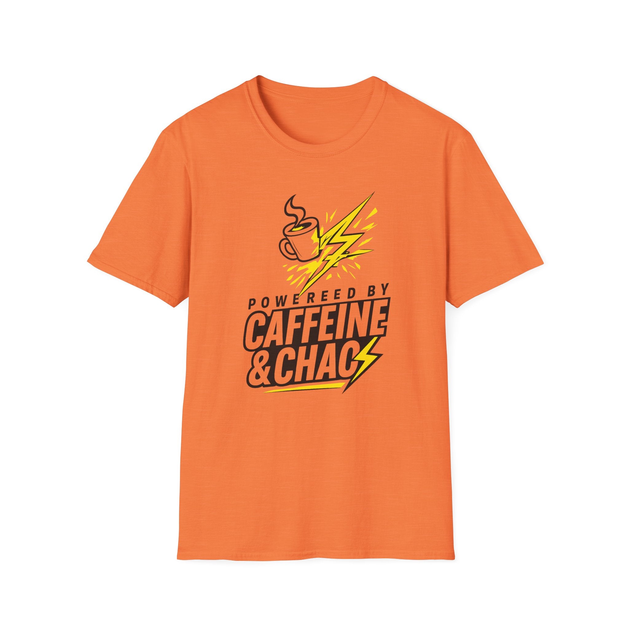 Powered By Caffeine & Chaos T-Shirt