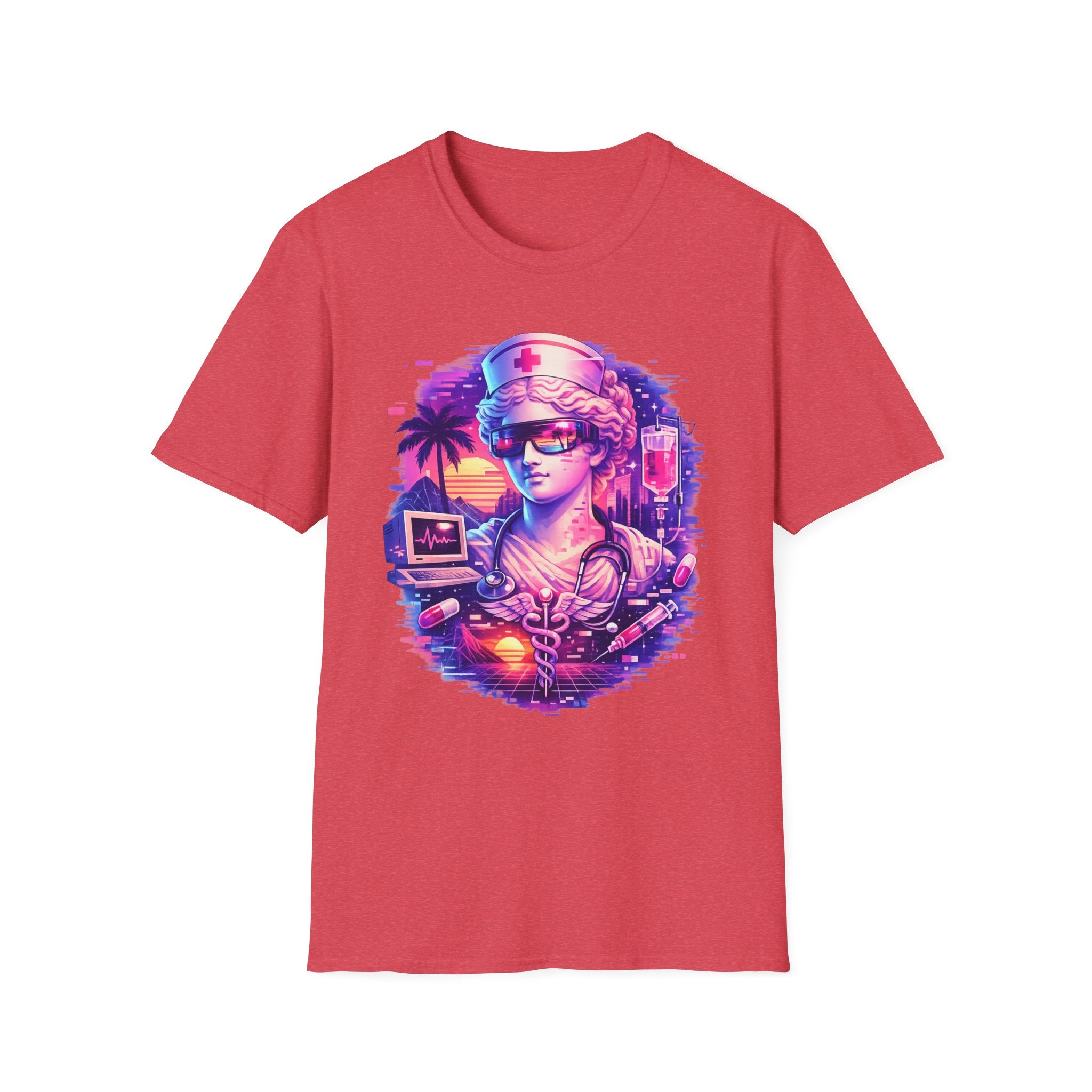 Vaporwave Nurse T-Shirt