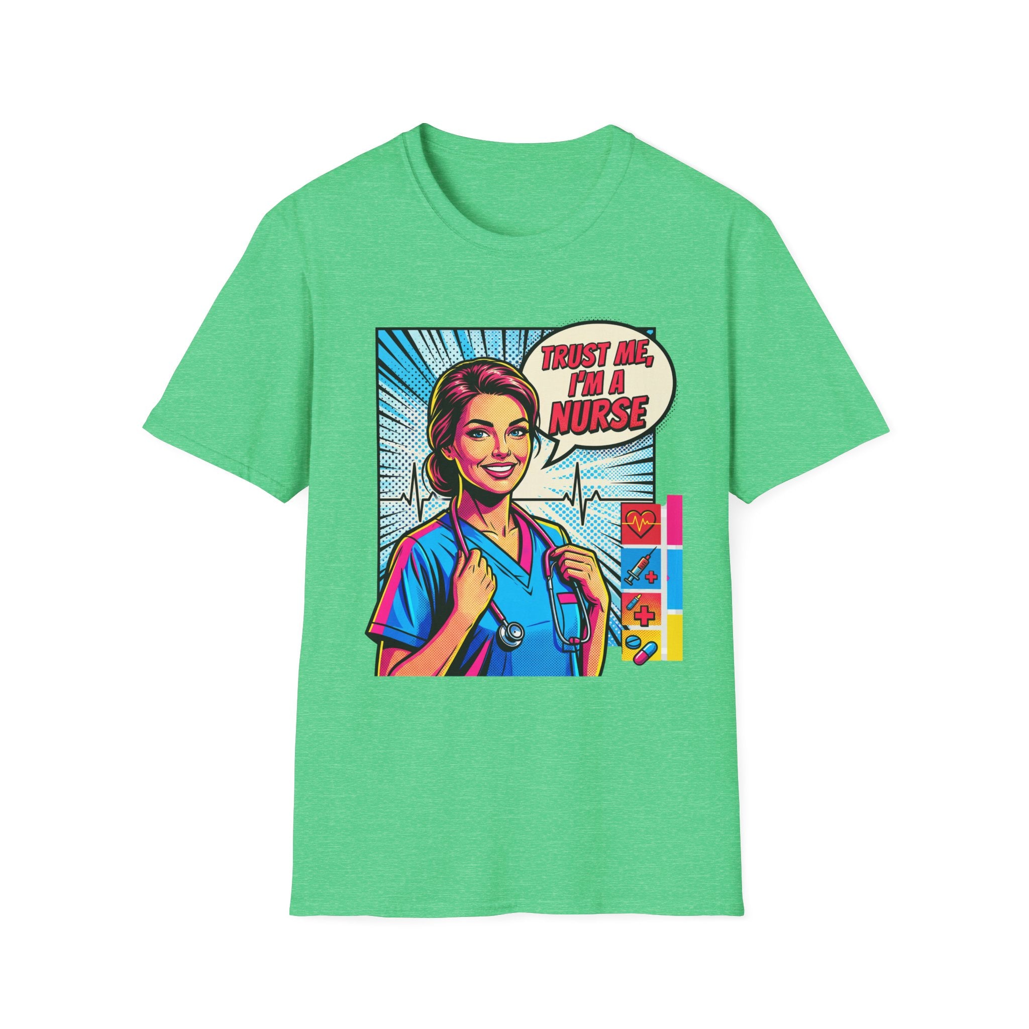 Trust Me Nurse Comix Style T-Shirt