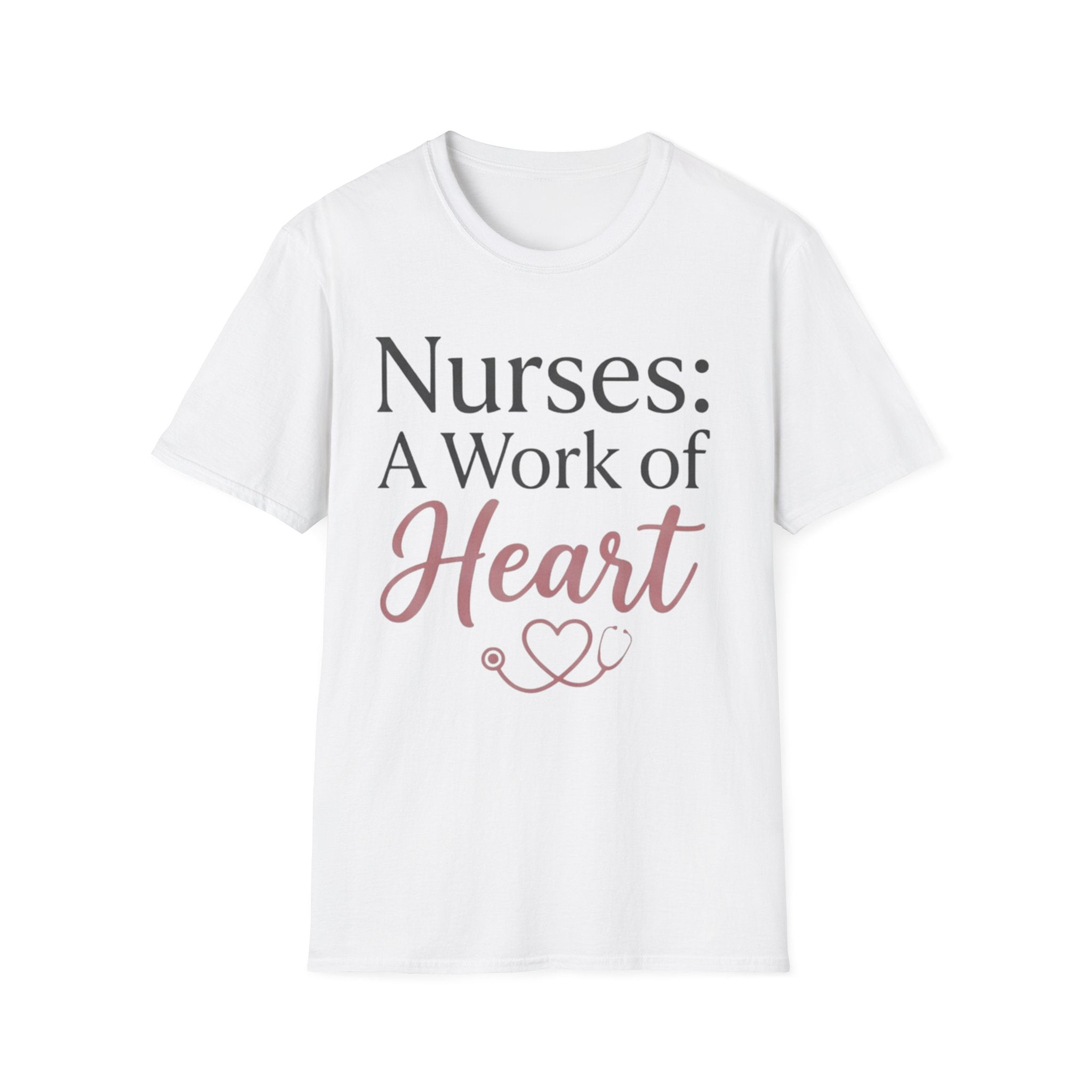Nurse: A Work Of Heart T-Shirt
