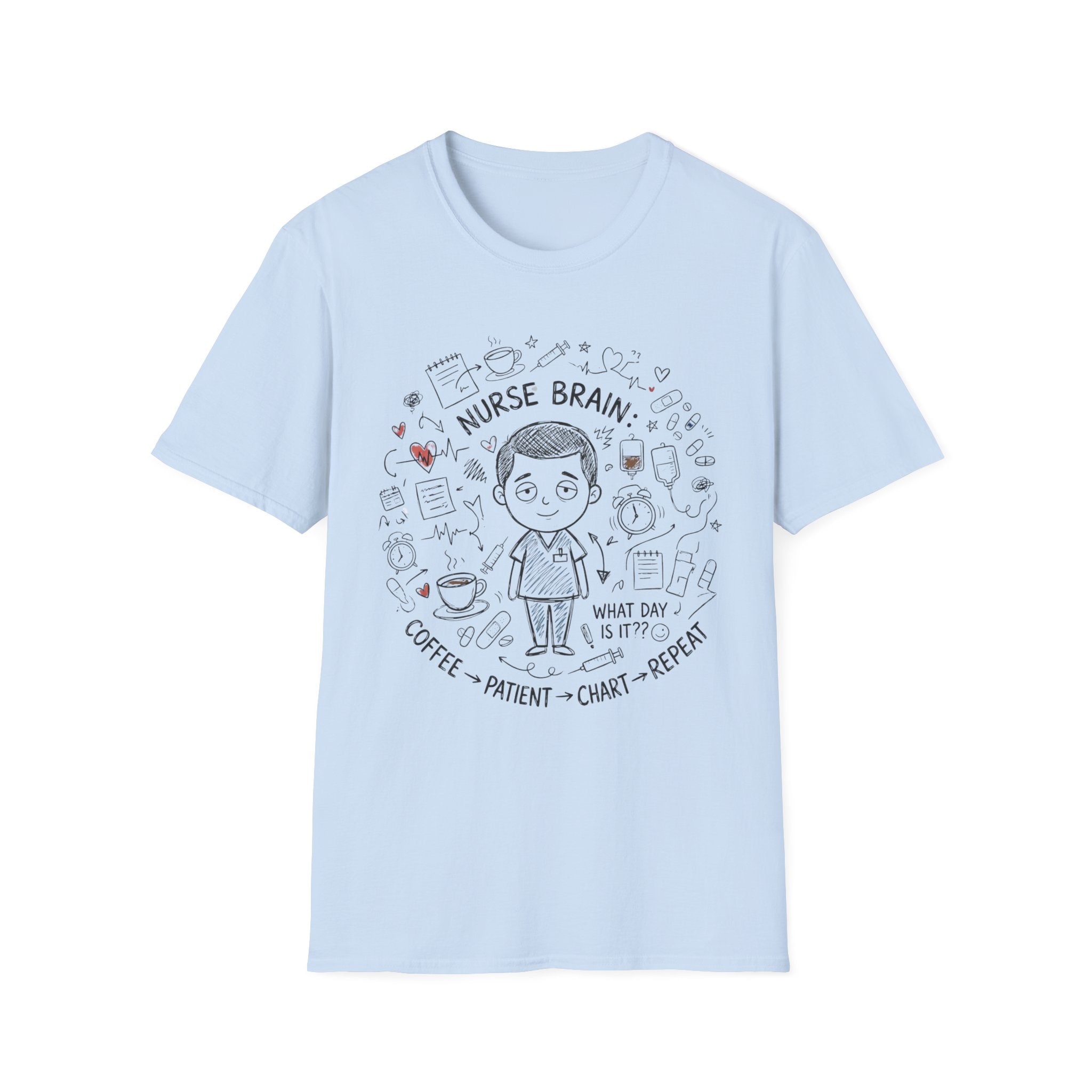 Nurse Brain Boy T-Shirt