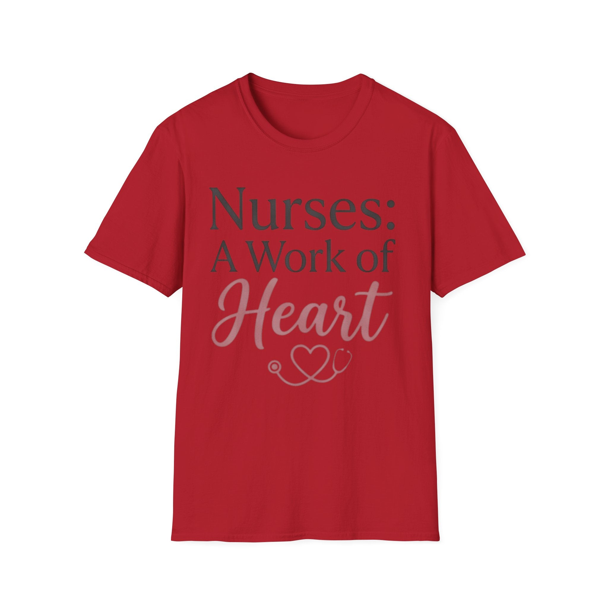 Nurse: A Work Of Heart T-Shirt