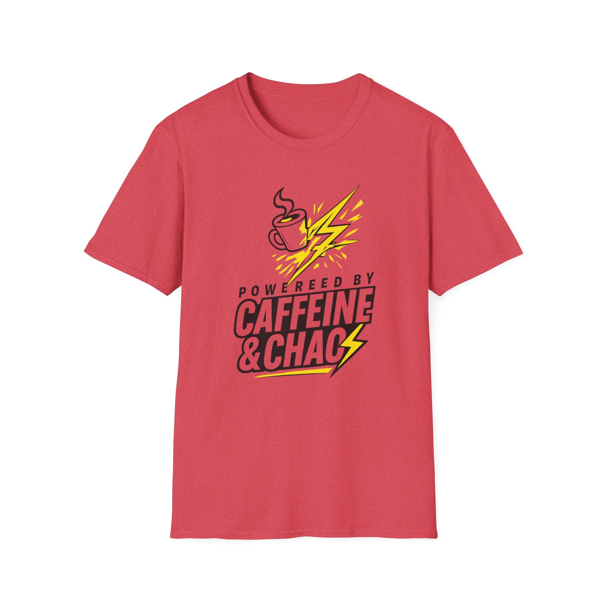 Powered By Caffeine & Chaos T-Shirt
