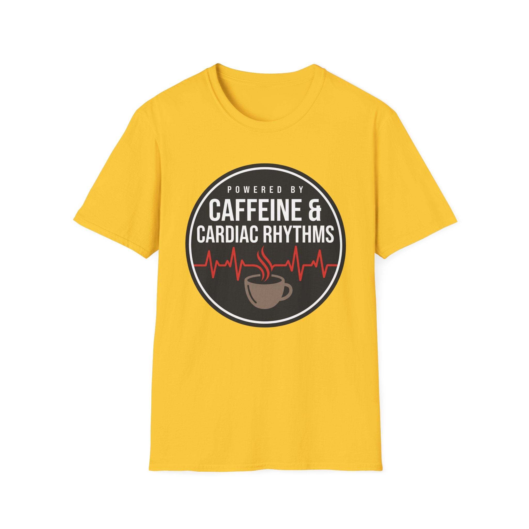Powered Caffeine & Cardiac Rhythms T-Shirt