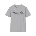 Nurse Life Silhouette Logo T-Shirt