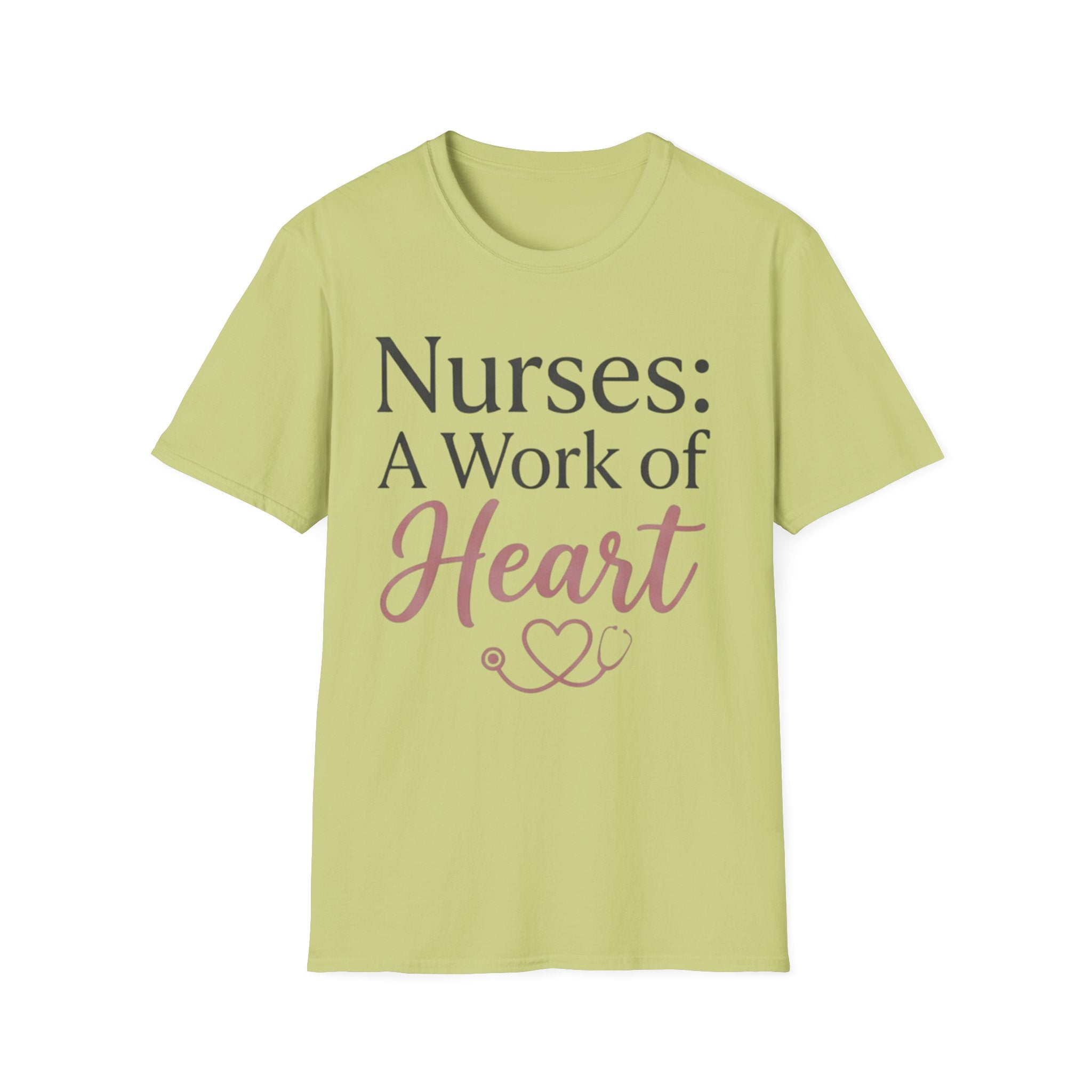 Nurse: A Work Of Heart T-Shirt