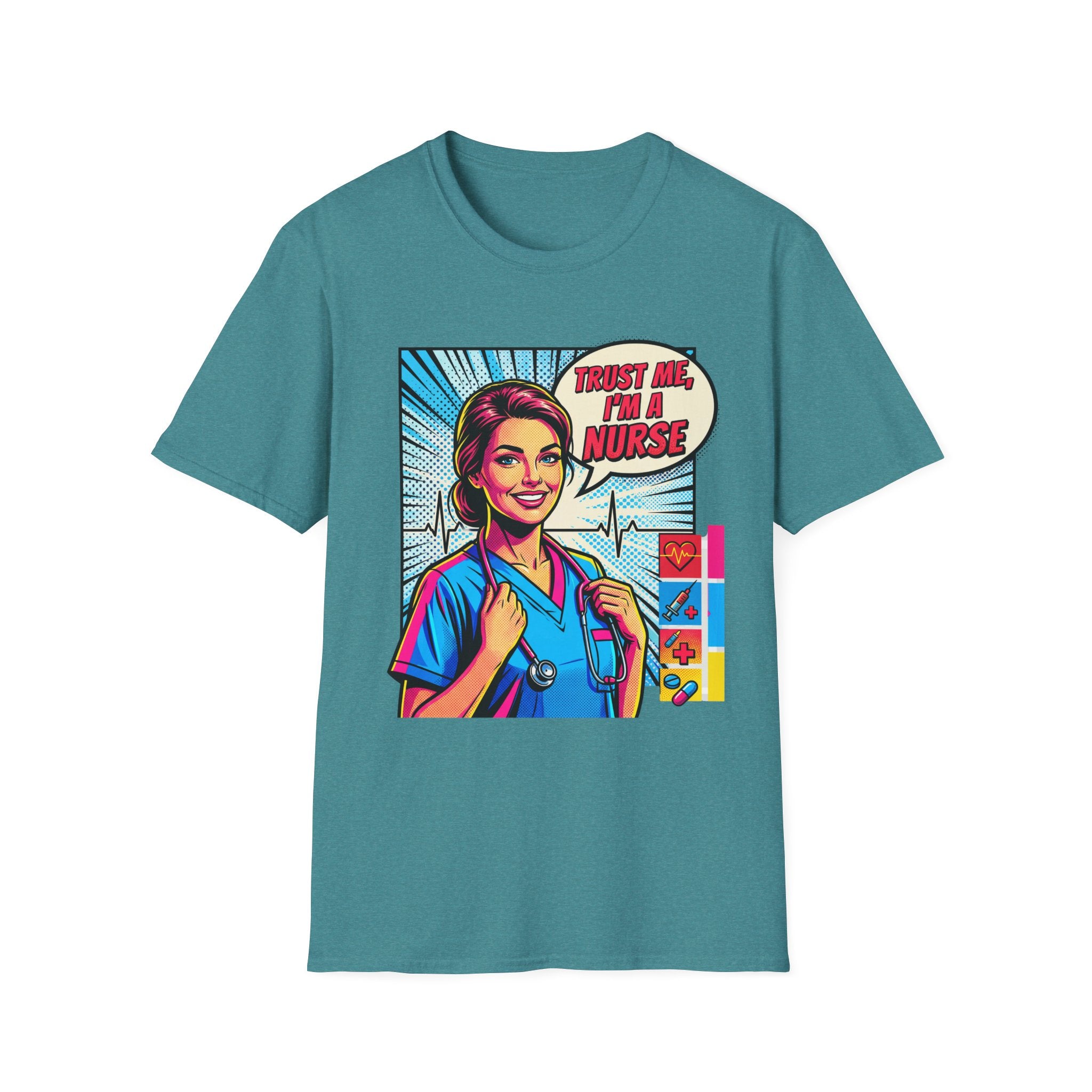 Trust Me Nurse Comix Style T-Shirt