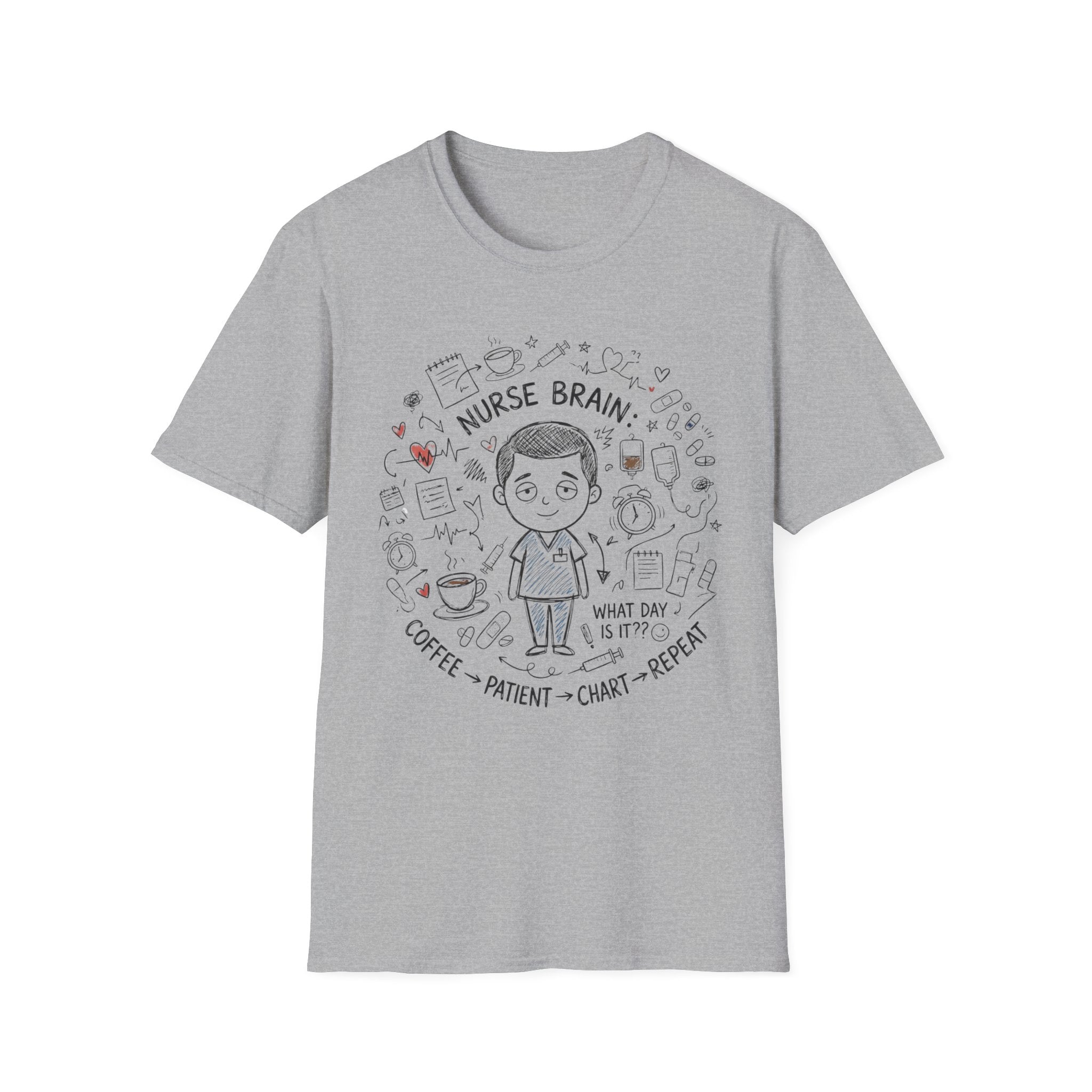 Nurse Brain Boy T-Shirt