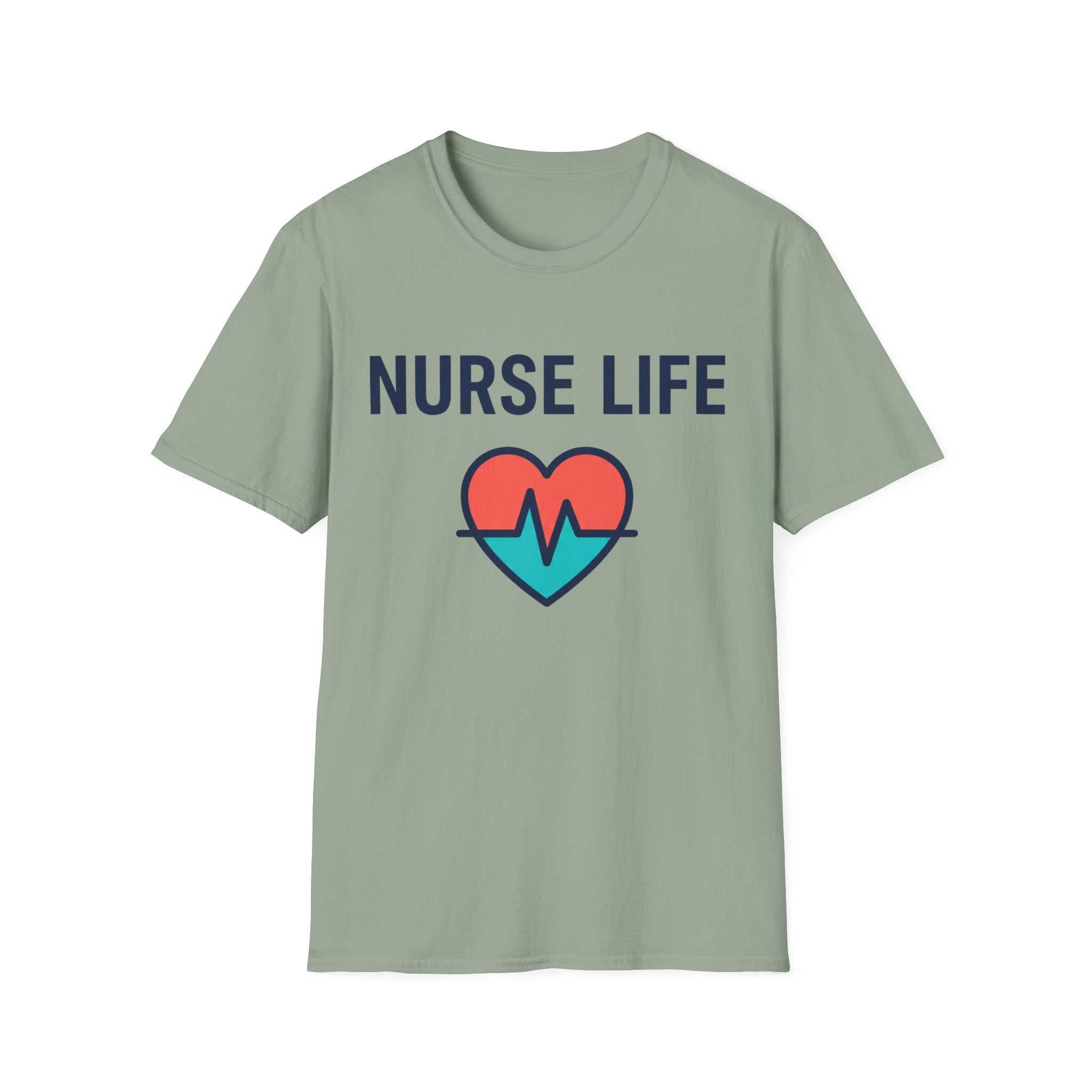 Nurse Life Color Logo T-Shirt