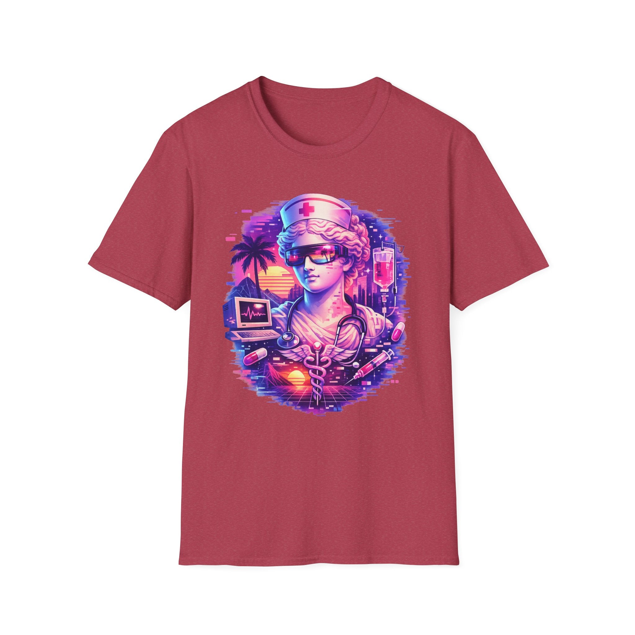 Vaporwave Nurse T-Shirt