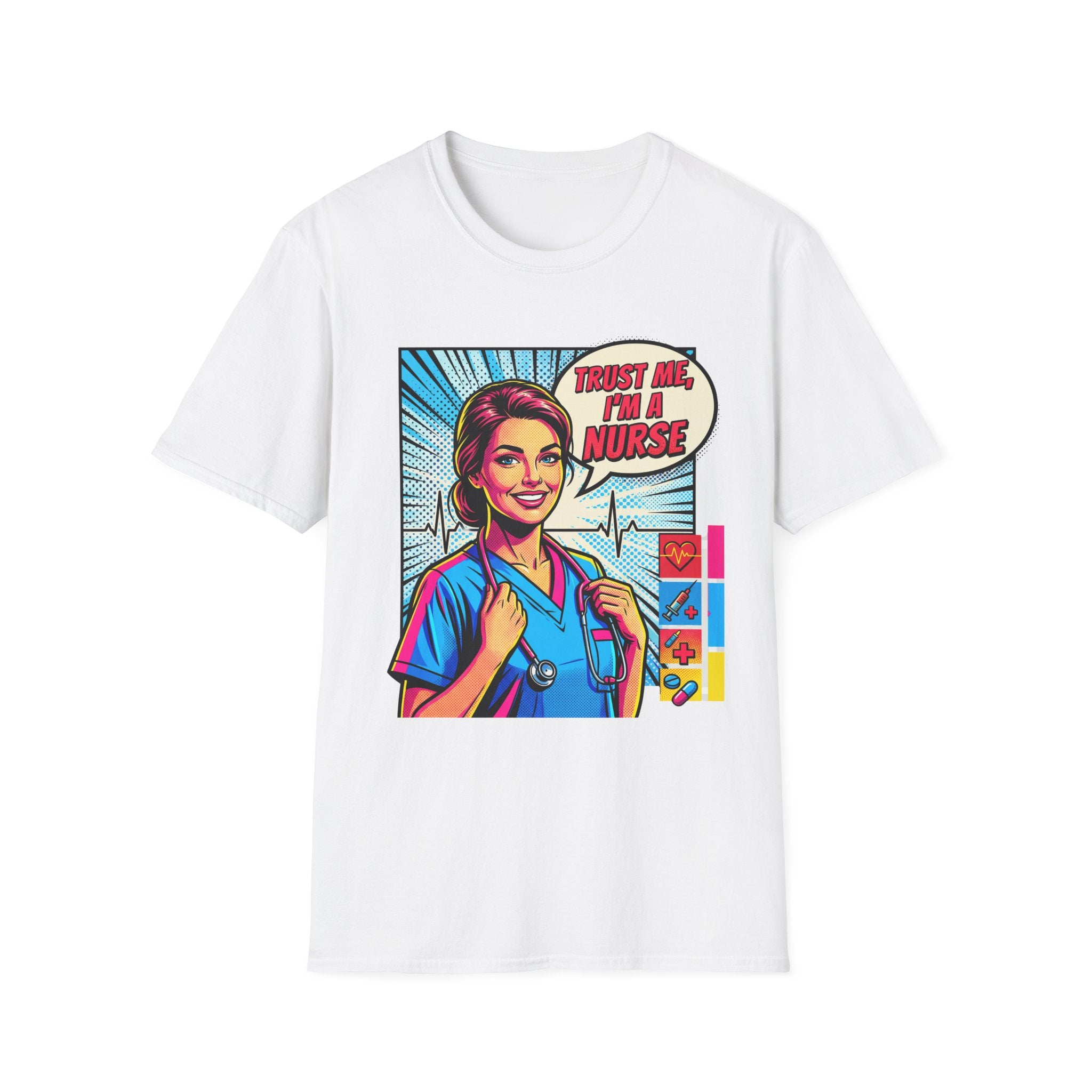 Trust Me Nurse Comix Style T-Shirt