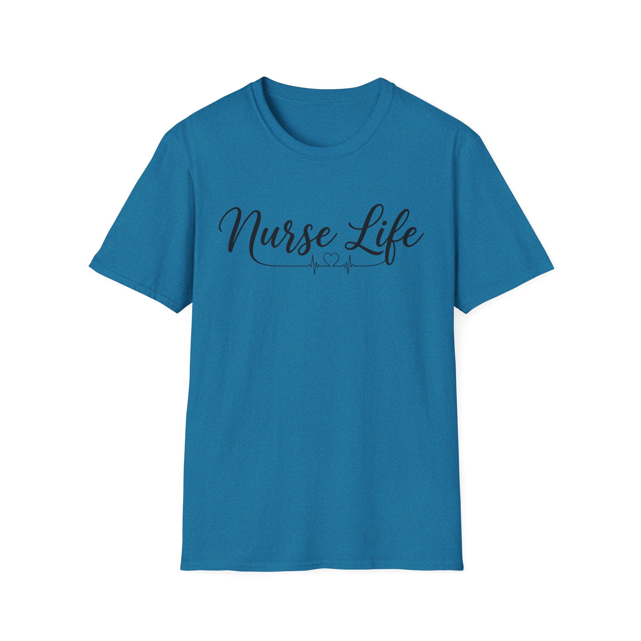 Nurse Life Silhouette Logo T-Shirt