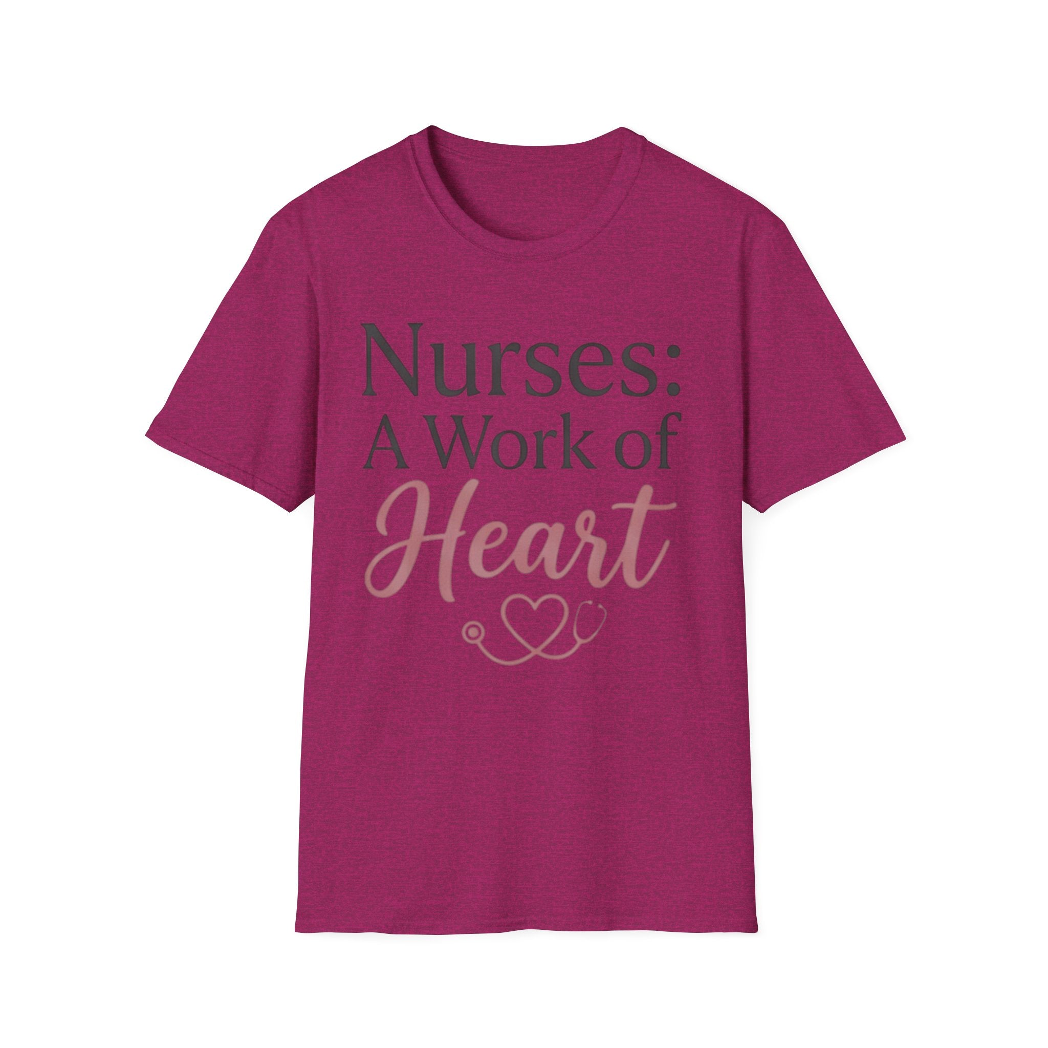 Nurse: A Work Of Heart T-Shirt