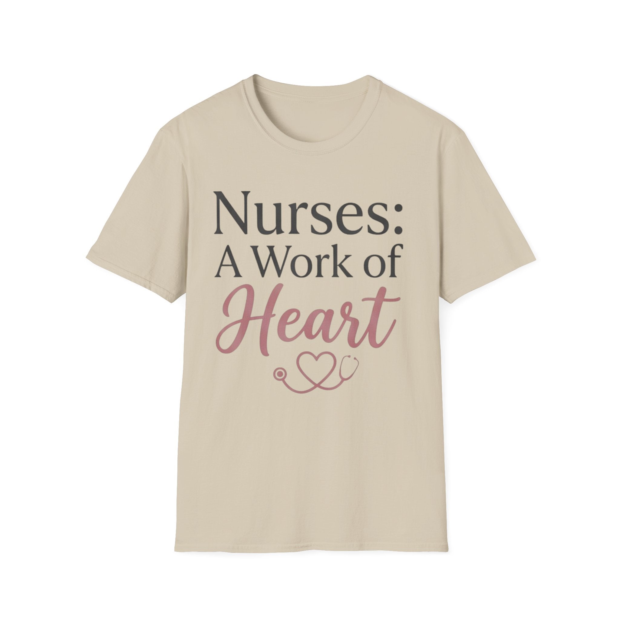 Nurse: A Work Of Heart T-Shirt