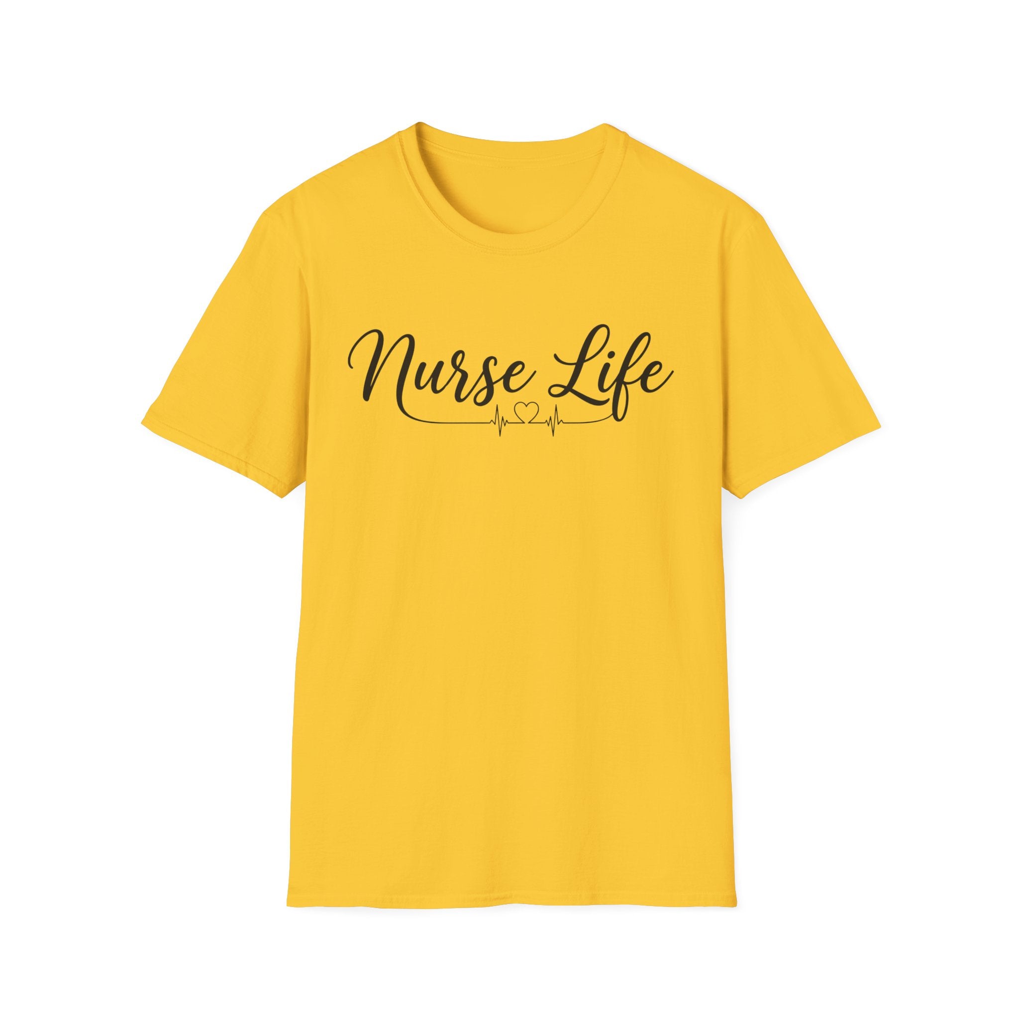 Nurse Life Silhouette Logo T-Shirt