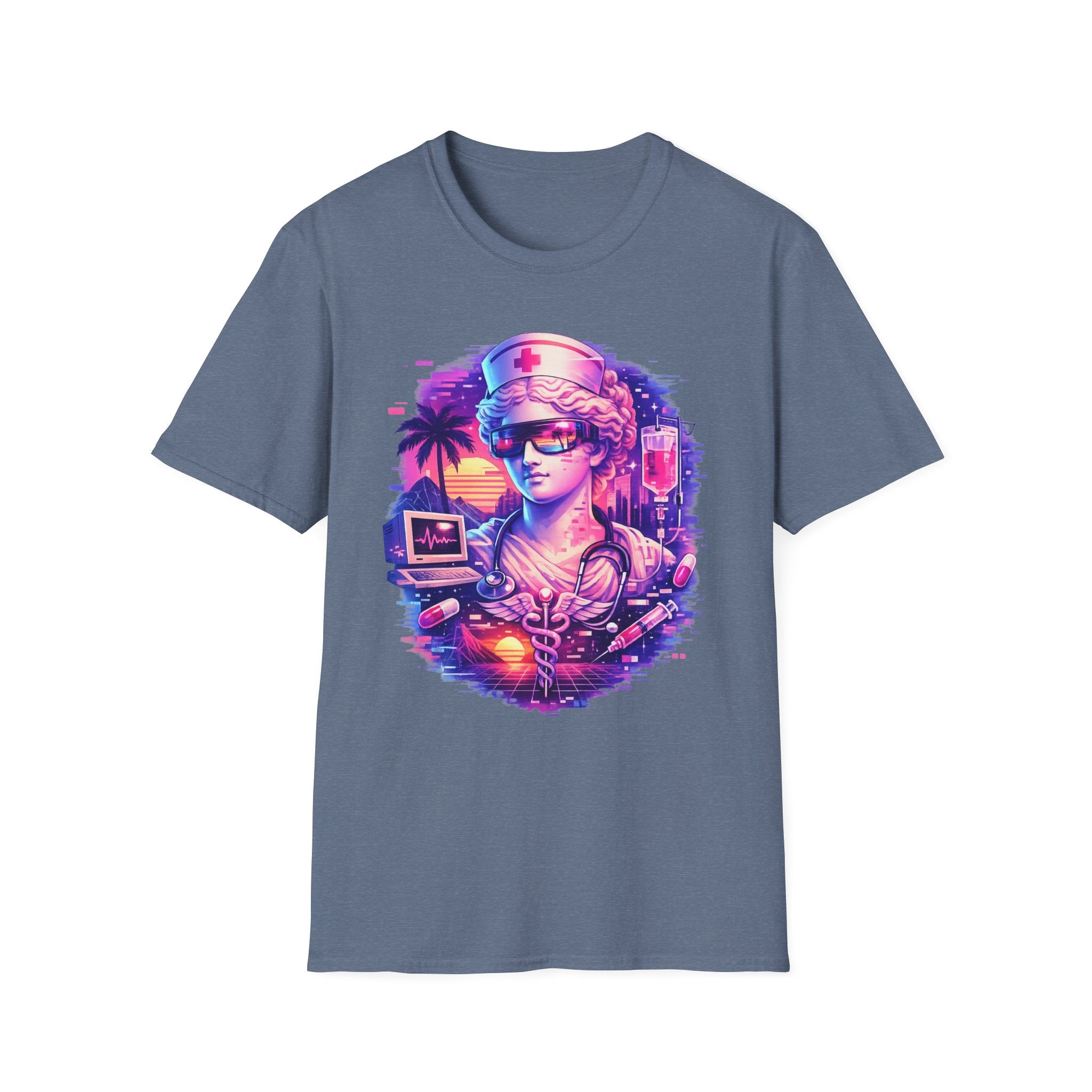 Vaporwave Nurse T-Shirt