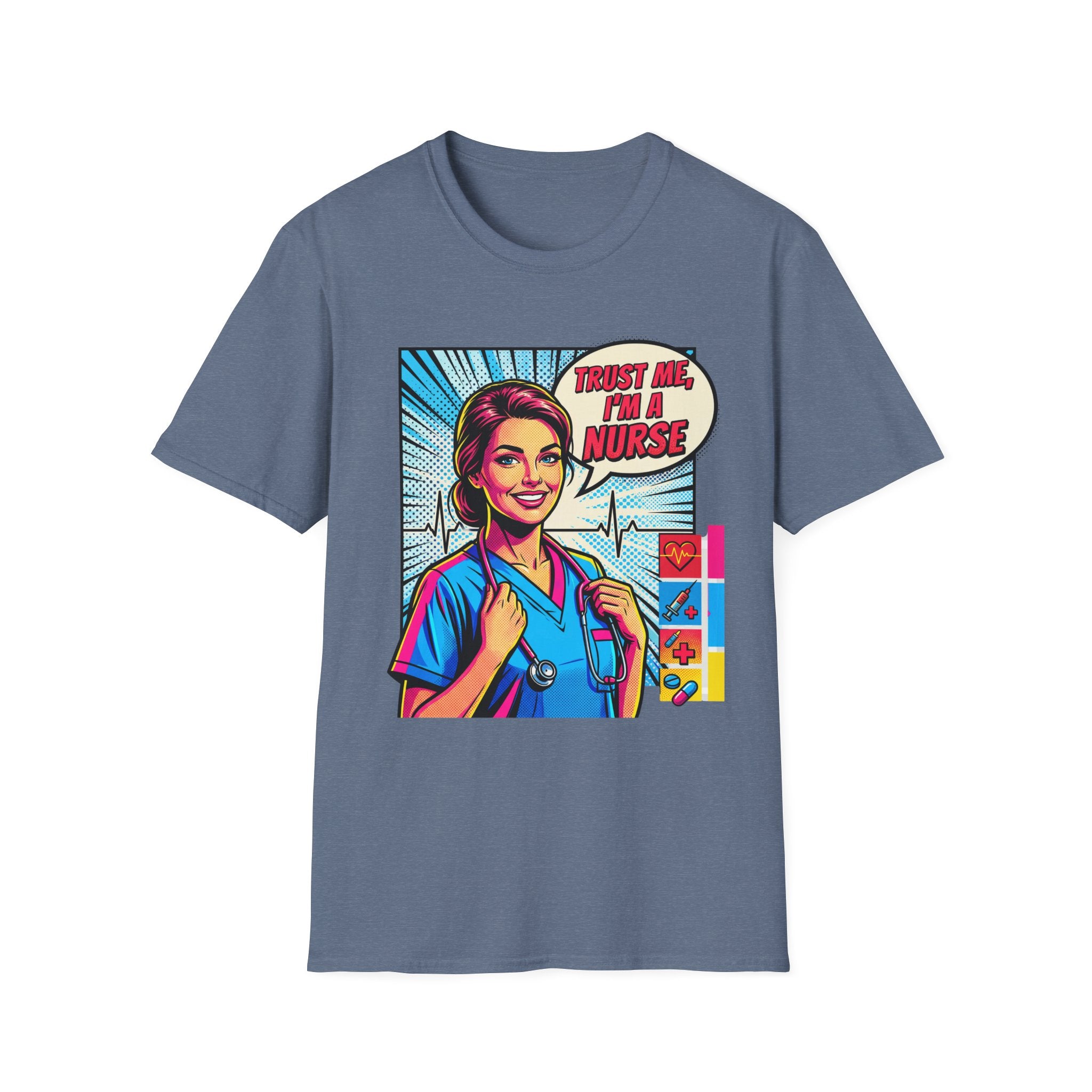 Trust Me Nurse Comix Style T-Shirt