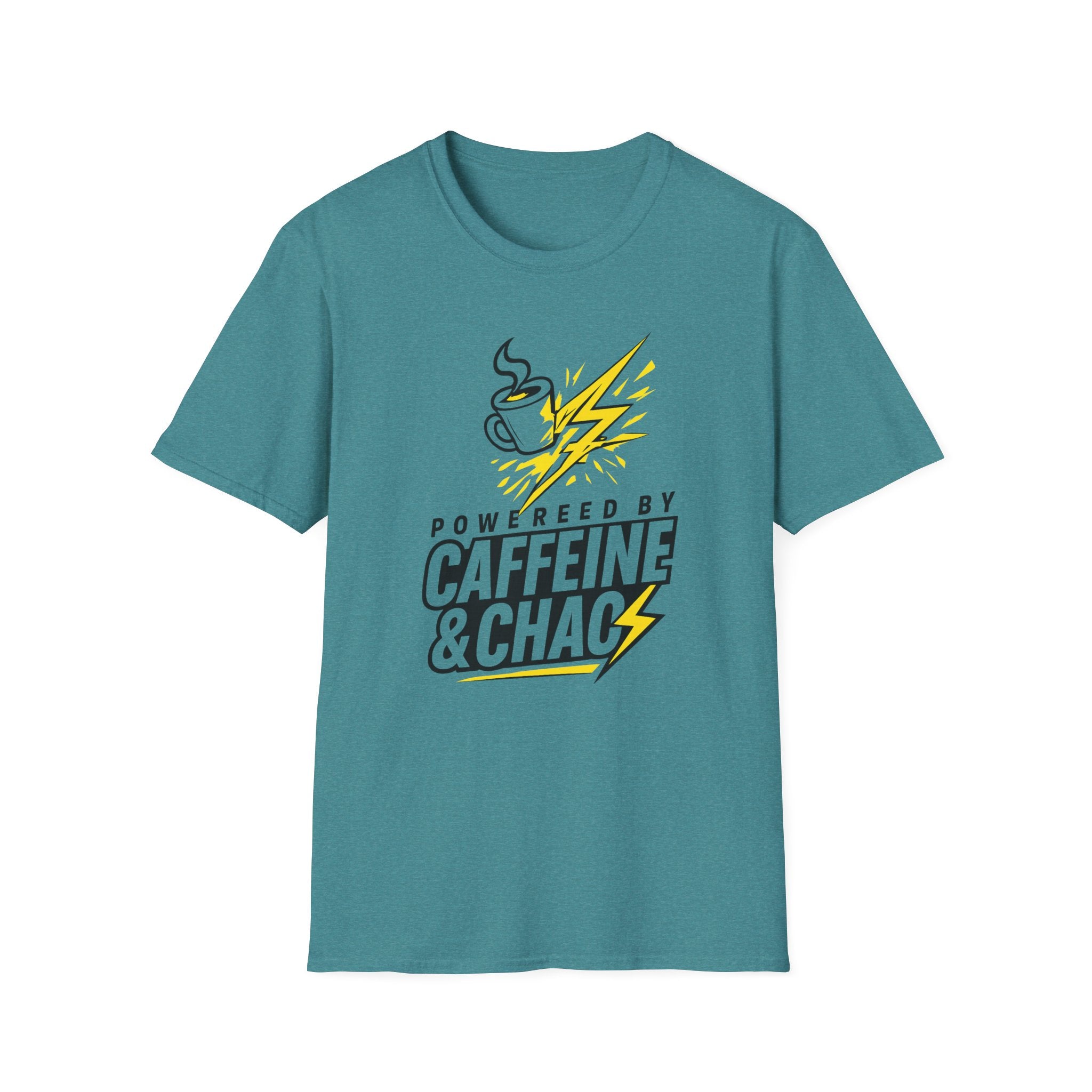 Powered By Caffeine & Chaos T-Shirt