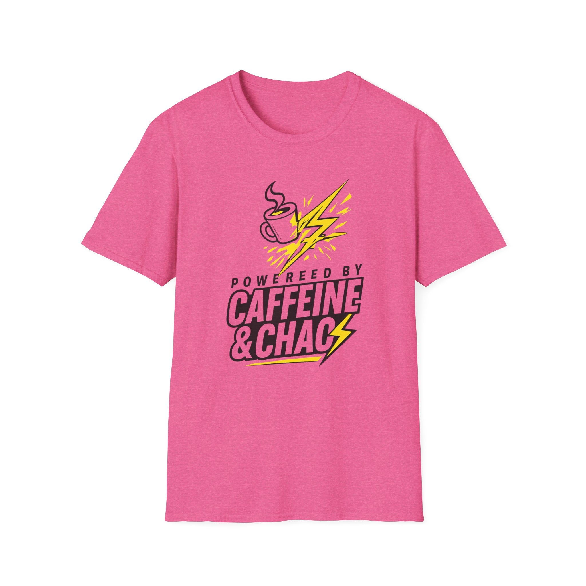 Powered By Caffeine & Chaos T-Shirt