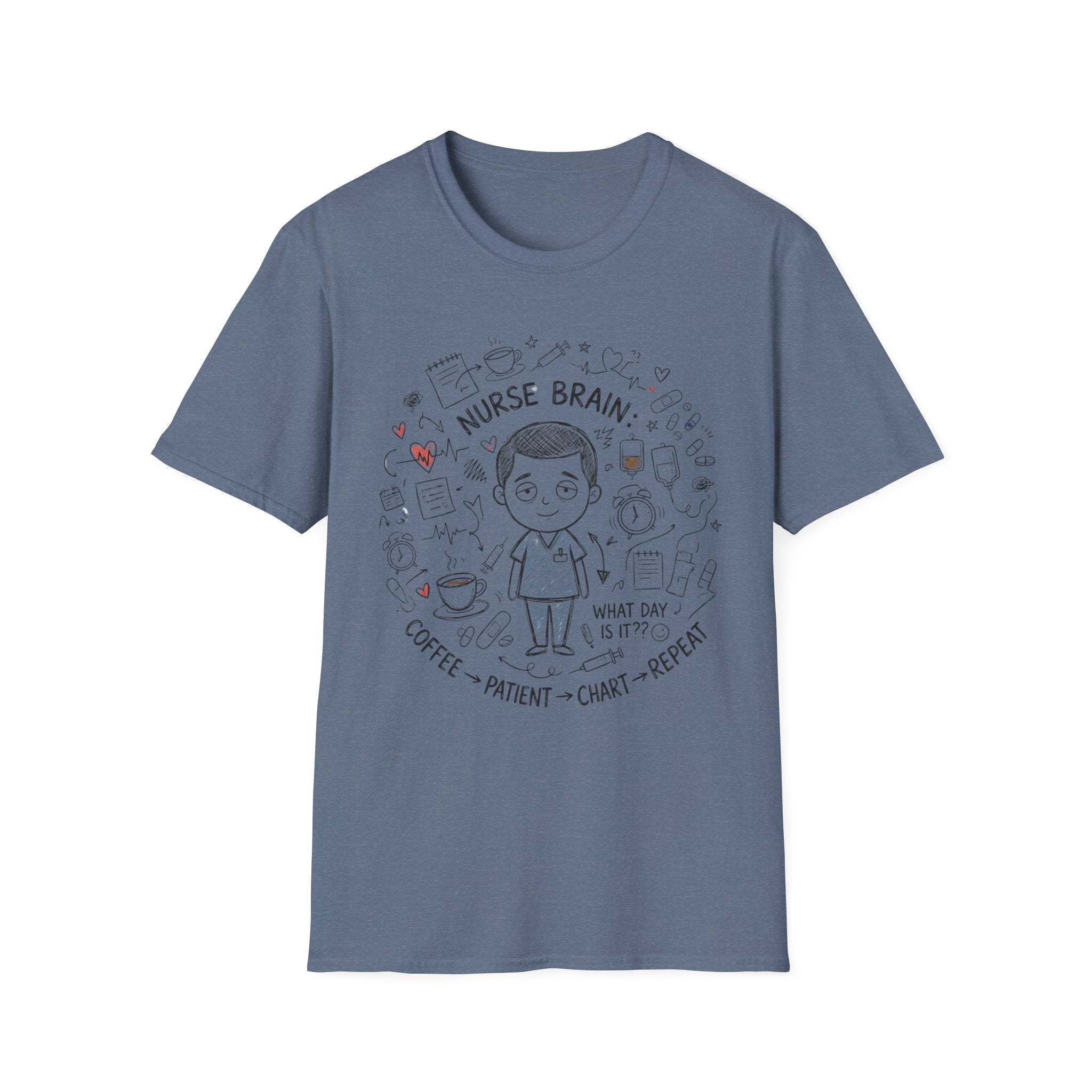 Nurse Brain Boy T-Shirt